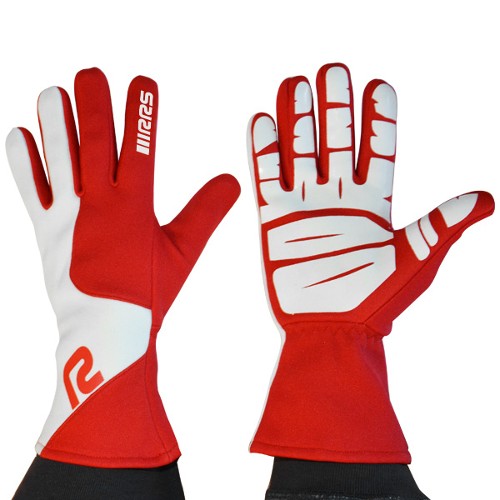 RRS Track Day / SIM Driver Gloves Red