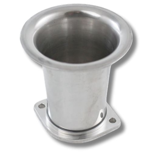Aluminium spun air horn with 48mm bore, 90mm long