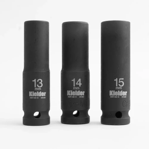 1/2" Deep Impact Socket Set 13, 14, 15mm (3 Piece)