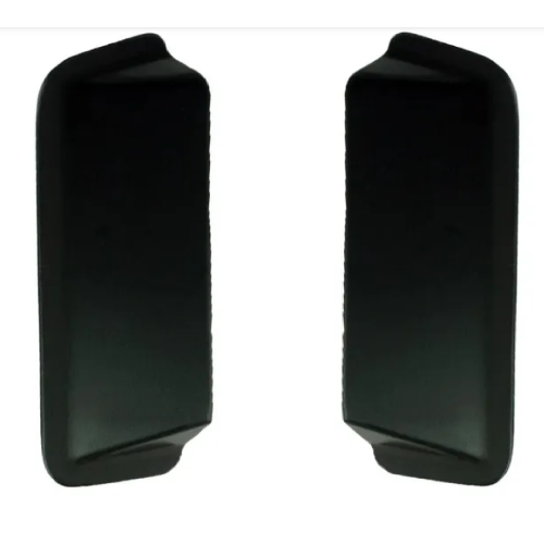 Motamec Alloy Rear Lamp Protectors - Back Light Side Skids - Anodised Black to suit Escort Mk2 or universal