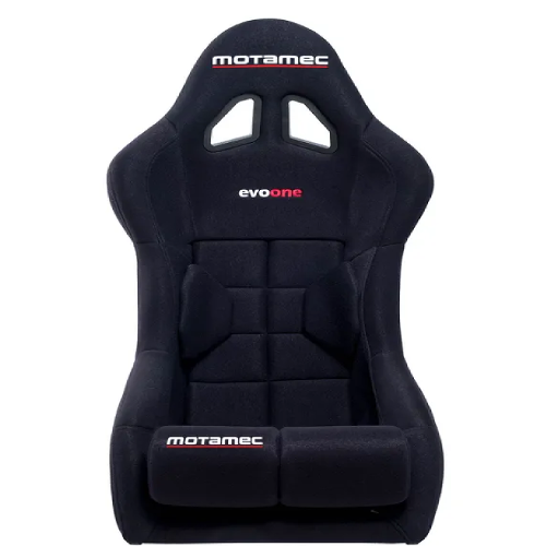Motamec Racing Evo-One FIA Approved Race Seat Fiberglass Shell Side Mount BLACK