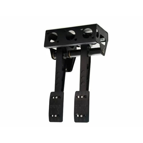 Pro-Race V2 Top Mount/Underslung Cockpit Fit 2 Pedal System (Brake & Clutch) - Black