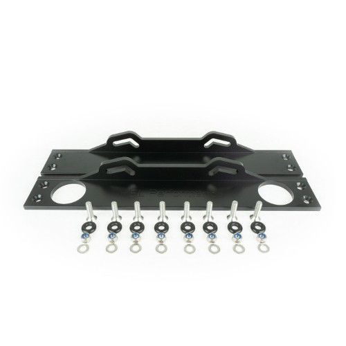 HEL Custom Brackets for Setrab PROLINE Oil Coolers 6 Series 330mm wide
