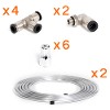 RRS ECOFIREX FIA Mechanical Fire Extinguisher 4.25L Plumbed in Complete Kit