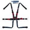 FIA RRS SINGLE-SEATER 2" HANS Harness - Black