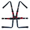 FIA RRS SINGLE-SEATER 2" HANS Harness - Black