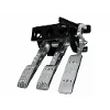 Pro-Race V2 Top Mount/Underslung Cockpit Fit 3 Pedal System - Silver