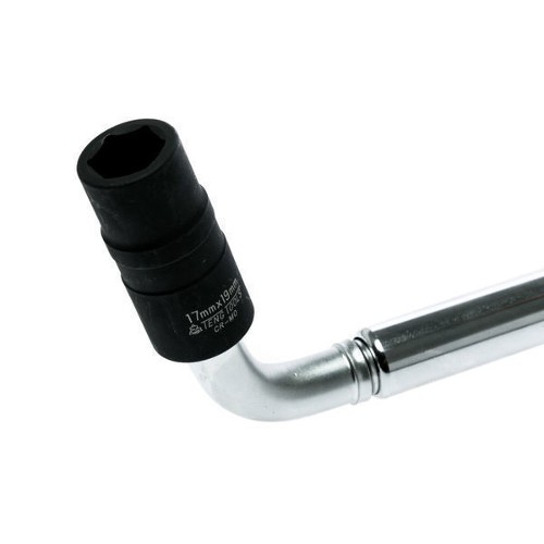 1/2" Drive Wheel Wrench & 17mm x 19mm Wheel Nut Socket