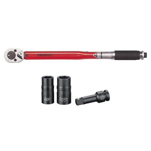 Torque Wrench 1/2 Inch Dr. & Wheel Sockets - 1 x 1292AG-EP-P & 1 x 9203N1