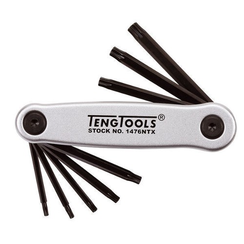 8 Piece Retractable TX Key Set