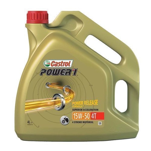 4 Ltr. Castrol Power 1 - 4T 15W50