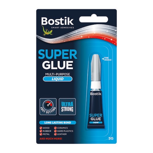 Bostik Premium Super Glue Tube |3g|