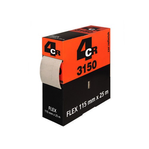 Soft Backed Sandpaper - 240 Grit - Roll 115mm x 25m (3150)