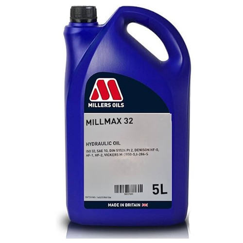 Millers Millmax 32 Hydraulic Oil |5L|