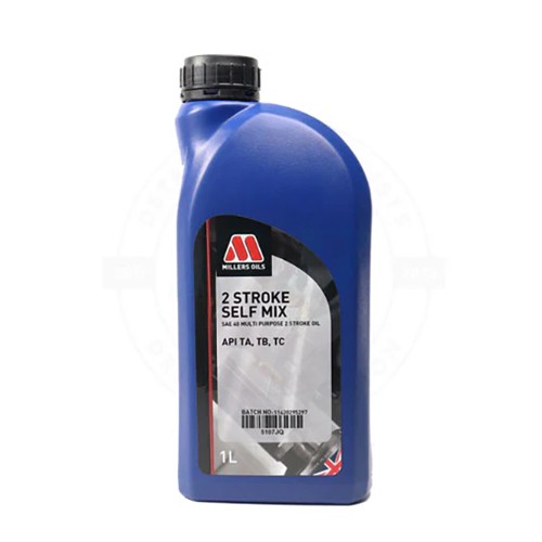 1 Ltr. Millers 2 Stroke Self Mix SAE 40
