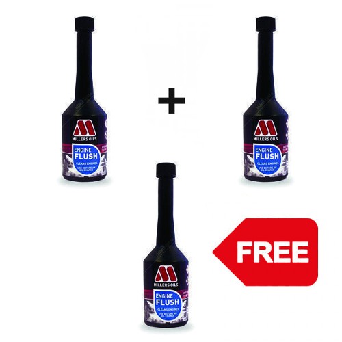 Millers Oils Engine Flush Additive |250ml| (Buy 2 Get 1 Free)