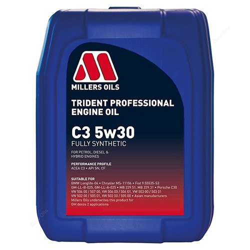 Millers Oil Trident Professional C3 5W30 |20L|