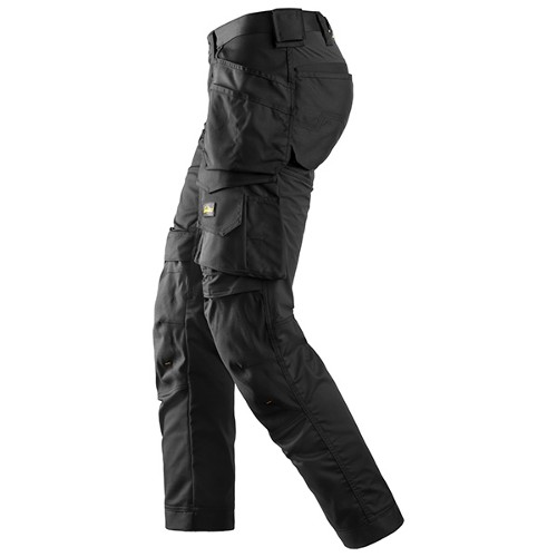 Snickers AW Stretch Trousers Black/Black HP - Size: 92