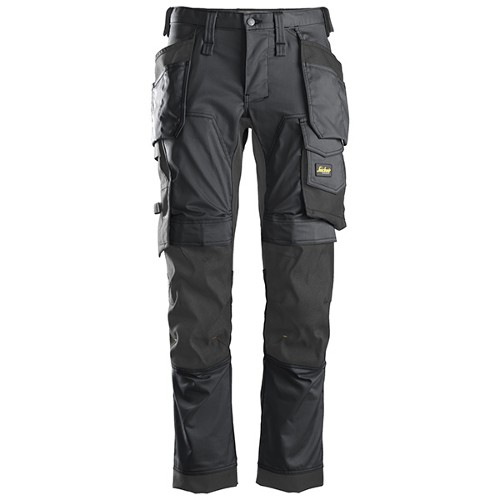 Snickers AW Stretch Trousers Steel Grey/Black HP - Size: 104