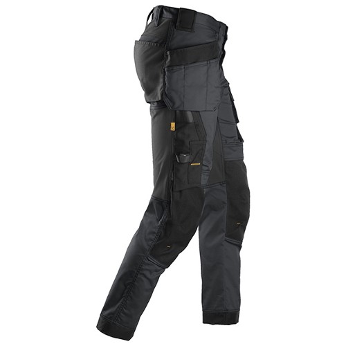 Snickers AW Stretch Trousers Steel Grey/Black HP - Size: 156