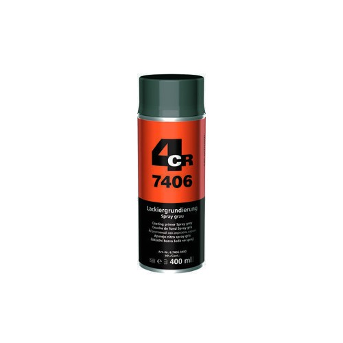 4CR - 7406  Paint Primer Spray grey   400 ml