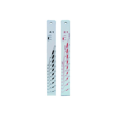 4CR - 7655 Aluminium Measuring Stick 2:1/4:1