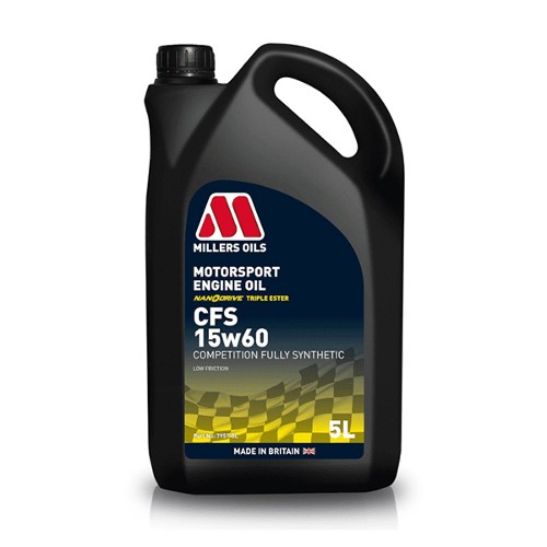 5 Ltr. CFS 15w60 Millers Motorsport Engine Oil