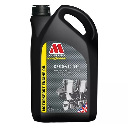 MILLERS OILS CFS 0W30 NT+ 5 LTR.