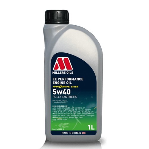 Millers Oils EE Performance Engine Oil 5w40 |1L|