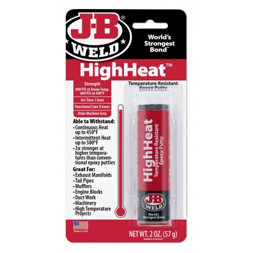 J-B Weld High Heat Epoxy Putty Stick