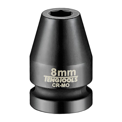 1/2" Impact Socket DIN Metric 8mm