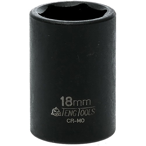 1/2" Impact Socket ANSI Metric 18mm