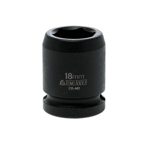 1/2" Impact Socket DIN Metric 18mm