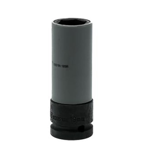 19mm - 1/2" Drive - 6 Point Deep Metric Wheel Nut |Impact Socket|