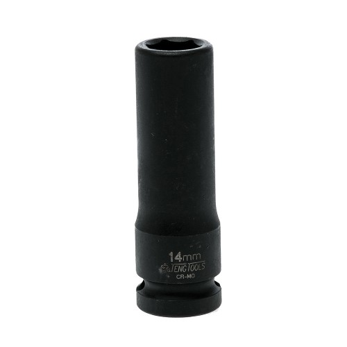 Impact Socket Deep 1/2 inch dr 14mm DIN