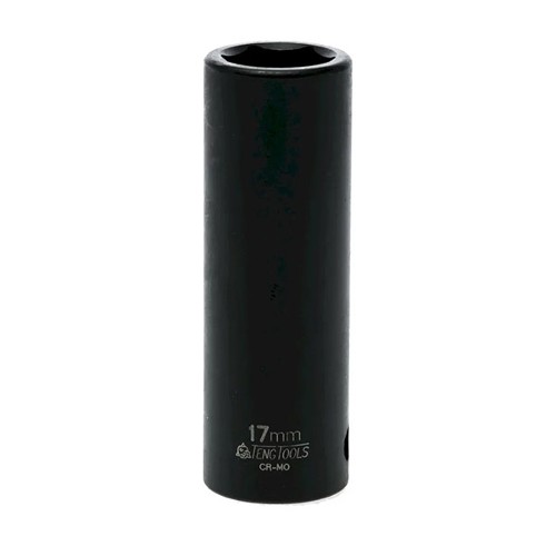 1/2" Deep Impact Socket ANSI Metric 17mm