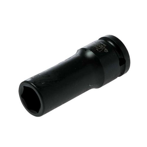 Impact Socket Deep 1/2 inch dr 17mm DIN