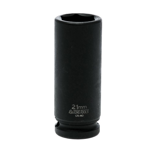 Impact Socket Deep 1/2 inch dr 21mm DIN