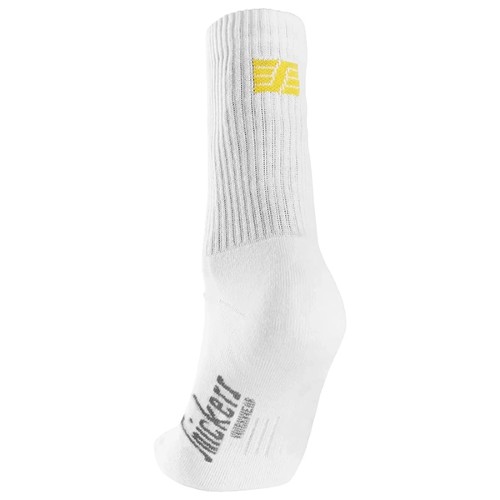 Snickers White Cottons Socks Size 48 (Pack of 3)
