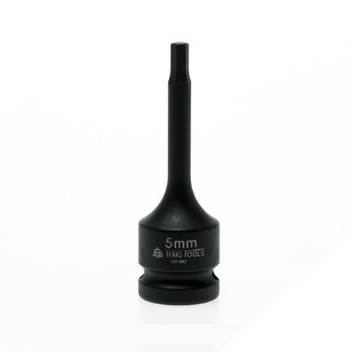 5MM 1/2" Drive Hex Impact Socket Bit