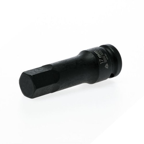 17MM 1/2" Drive Hex Impact Socket Bit