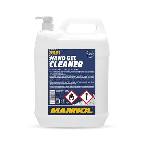 Mannol Hand Gel Cleaner 75% Alcohol |5L|