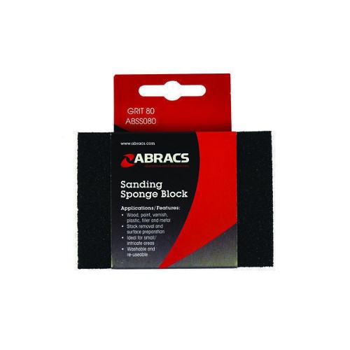 Sanding Sponge Blocks 100mm x 70mm x 25mm 40g