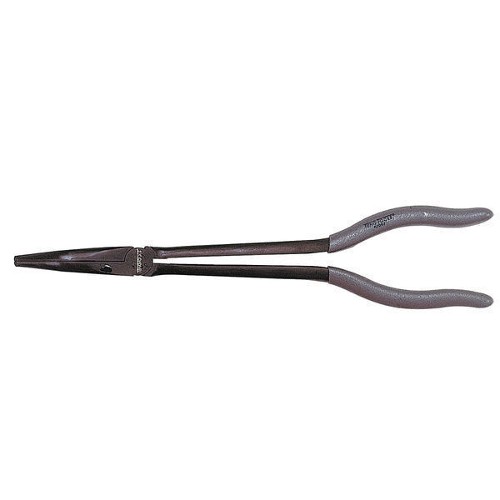 11" 45° Bent Slim Jaw Long Reach Pliers