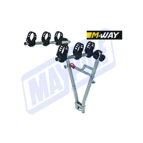 M-Way Typhoon Tow Ball Mounted Bike Rack - 3 Bikes