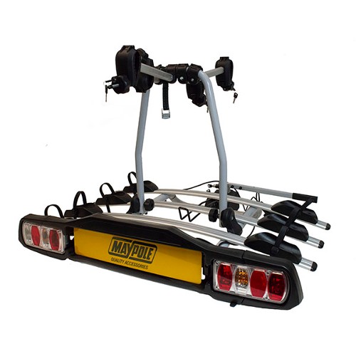 Towball Mounted 4 Bike Carrier - Tilting System Alllowing Quick Access to the Boot - Carries up to 4 Bikes