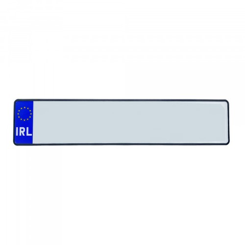 Standard Metal European Logo Plate Blank (Please indicate country required)
