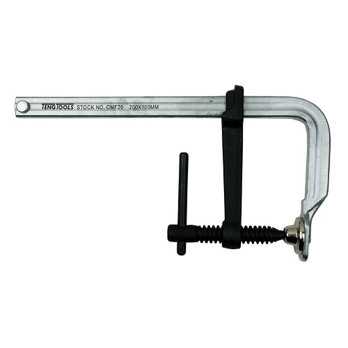 200 x 100MM Fixed Handle F Clamp