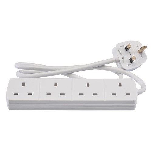 4 Way Extension Lead (1m)