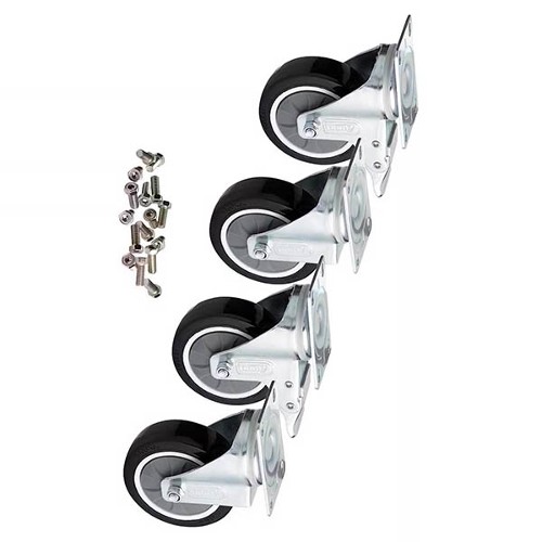 BUNKER 4 Piece Castor Wheel Set
